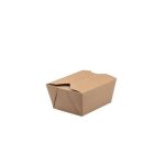 Portable Disposable Paper Lunch Box No 1 - 50 Pack