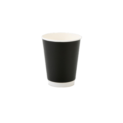 Disposable Double Wall Coffee Cup - 350ml - Blue - 25 Pack