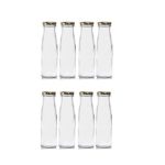Chutney Bottle with Gold Lid 250ml ( 8 Pack)