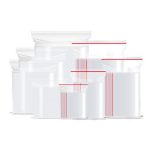 Zip Lock Bag 25 Pieces X18CM X 25CM