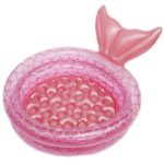 PVC Thickened Inflatable Mermaid Kids Pool - 90 cm