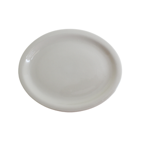 s-pdpxl Porcelain Oval Serving Platter 13inch - Image 1