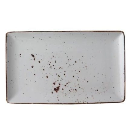 Rectangular Platter - Rustic White - 28.5 x 16.5cm