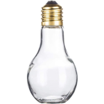 Light Bulb Glass Jar- Set Of 4