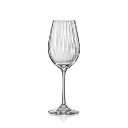 Waterfall Crystal White Wine 350ml - Set of 6