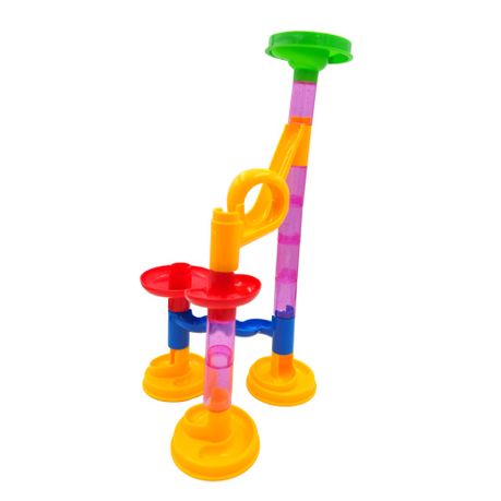 s-pdpxl 29 Pieces Of Kids Creative Colorful Marble Track Building Blocks Toy Set - Image 1