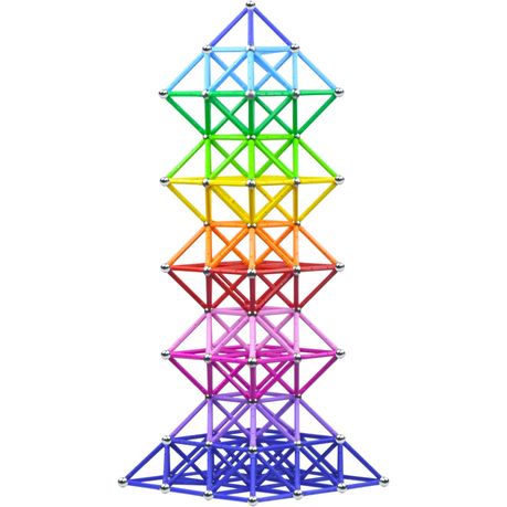 s-pdpxl Magnetic Building Sticks - 90 Piece - Image 1