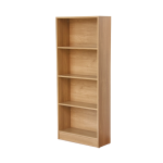 Wooden 4-Cube Storage Unit Bookcase - White