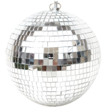 20/30cm Mirror Disco Ball for Disco Silver Light Glitter Ball Dj Party Bar - 30 cm