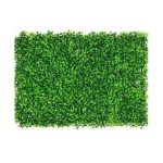 CtM Set of 48 Artificial Furn Faux Leaves Wall Panel for Outdoor & Indoor