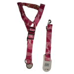 Large Dog Vest Harness & Leash Set - Pink