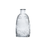 Oval Sun Design On Glass Vase Bottle