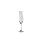 Waterfall Crystal Champagne Flute 190ml - Set of 6