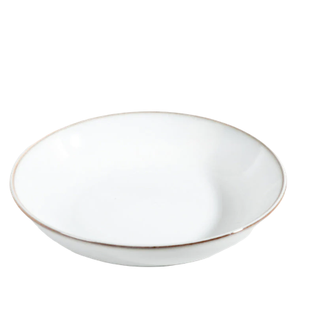 s-pdpxl Light Grey Stoneware Shallow Bowl - Set Of 4 - Image 1