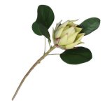 Single King Protea Artificial Flower Stem - Pink
