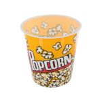 Retro Style Re-usable Popcorn Buckets - Large - Pack of 5
