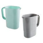 Bulk Pack x 8 Plastic Milk Sachet Jug - Holds 1 Litre