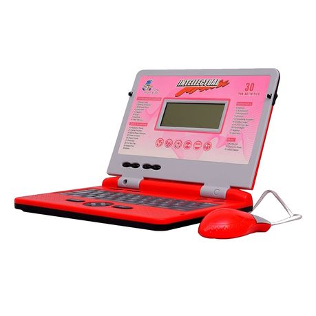 s-pdpxl Intellectual Laptop with 30 Fun Activities for Kids - Pink - Image 1