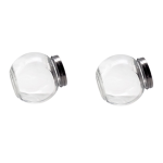 Sweets and Candies Slanted Jar - Set of 2 - 1.2L