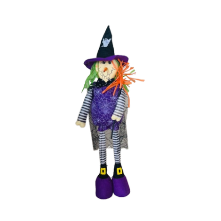 Child Friendly Halloween Standing Prop (75cm) - Witch