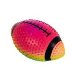 Ball Rainbow Rugby Grippy 21cm (2 Pack)