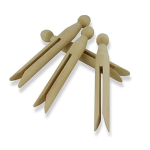 Dolly Pegs 11cm - 2 Packs (30 Pegs)