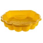 Play Sand & Pool Pit For Kids (Yellow) Sand not included
