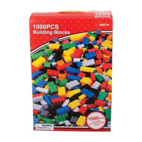 s-pdpxl Childrens Building Block Set - 1000 Pieces - Image 1
