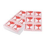 Fragile Stickers - 50 Pack