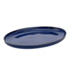 Reactive Glaze Oval Platter - Red