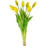 Yellow Tulip Mini Bush 7 Bunch