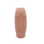 Nordic Plastic Imitation Glaze Vase Anti-ceramic Face Vase - Dirty Pink