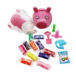 200g Pink Piggy Bank Modeling Clay Set