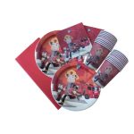 Fireman Party Supplies/Decorations - 4 Piece for 20 invites