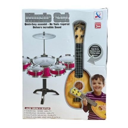 Music set (Jazz Drum & Guitar)