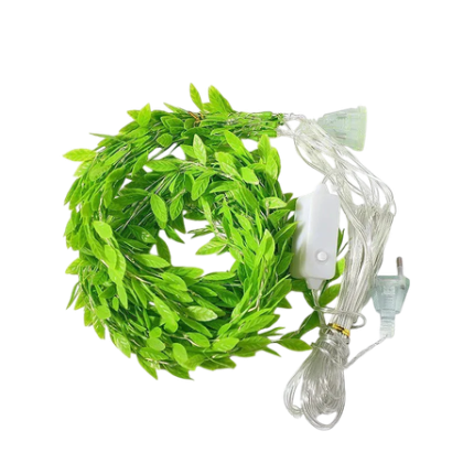 20 Hanging Willow Leaf Curtain Lights