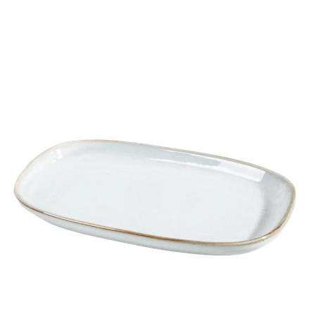 s-pdpxl Stoneware Oval Plate - Set Of 4 - Image 1