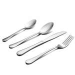 Stainless Steel Silver Cutlery Set - 72 Pack